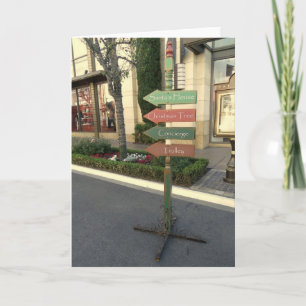 Funky Christmas Greeting Card! Holiday Card
