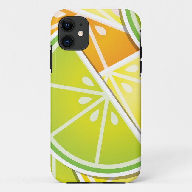 Funky citrus wedges Case-Mate iPhone case (Back)