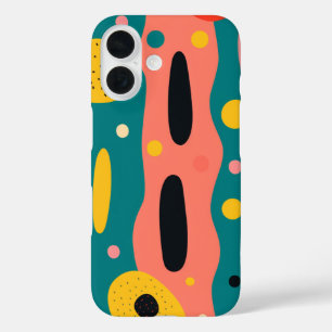 Funky Colorful Vintage Phone Case Durable