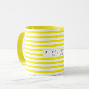 Funky Colourful Coffee Mania Mug #1 Cup