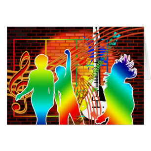 Funky Cool Music Dance Pop Art Design