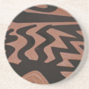 Funky Copper Coaster