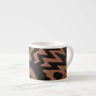 Funky Copper Zigzag Speciality Mug