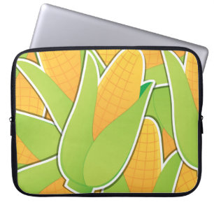 Funky corn laptop sleeve