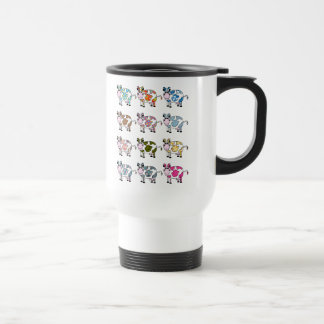 Funky Cows Travel Mug