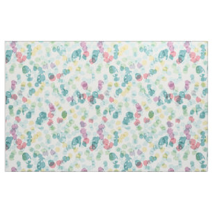 Funky Cute Colourful Happy Summer Polkadots Fabric