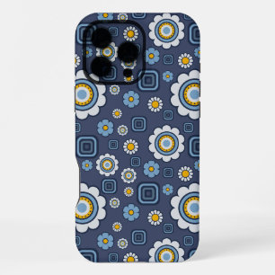 Funky Daisy's In Blue iPhone 16 Pro Max Case