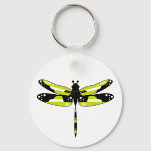 Funky Dragonfly Keychain