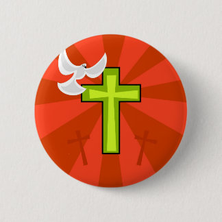 Funky Easter 6 Cm Round Badge