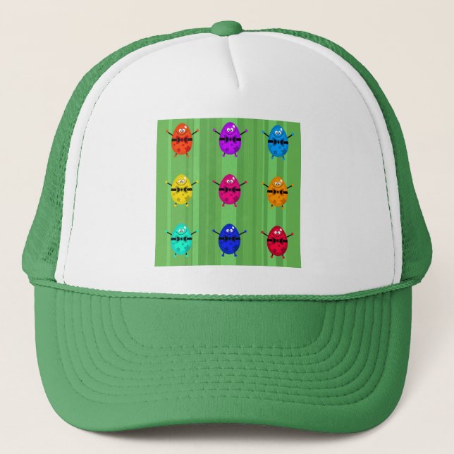 Funky Eggs Trucker Hat (Front)