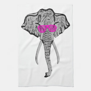 Funky Elephant - Kitchen Towel
