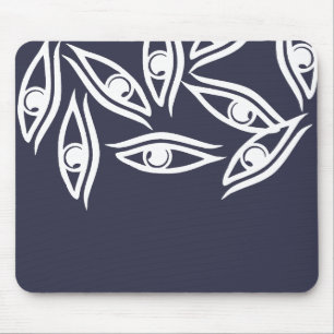 Funky Eye Pattern Product Mouse Mat