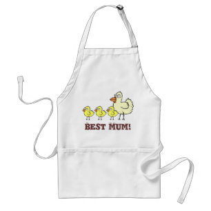 Funky Farm Chicken And Chicks Best Mum! Apron