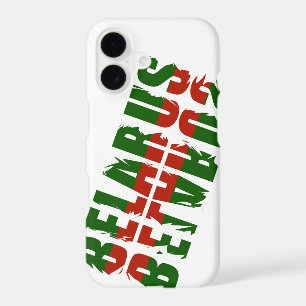 Funky Flag Colours Belarus Беларусь iPhone 11 Case