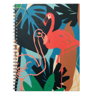 Funky Flamingo Notebook