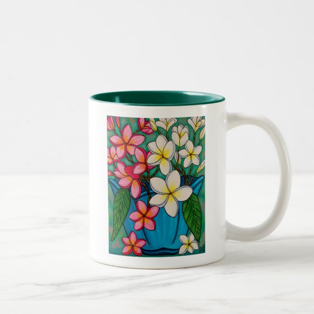 Funky Floral Coffee Mugs (Right)