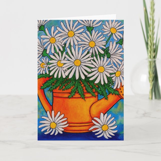 Funky Floral Greeting Cards (Front)