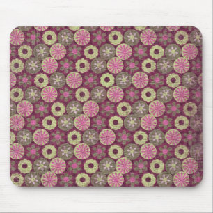 Funky Floral Mousepad