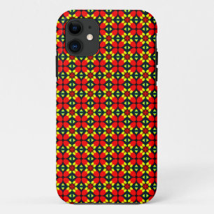 funky flower case original retro pattern