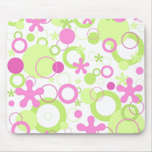 Funky flowers - Mousepad