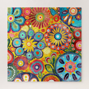 Funky Flowers Puzzle