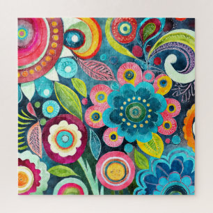 Funky Flowers Puzzle