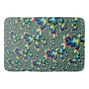 Funky Fractal Bath Mat