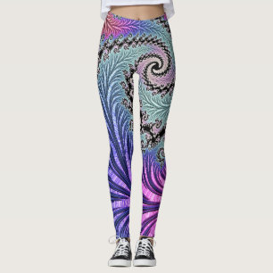 Funky Fractal Leggings