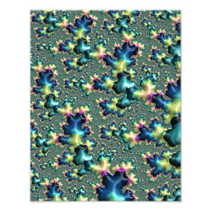 Funky Fractal Photo Print