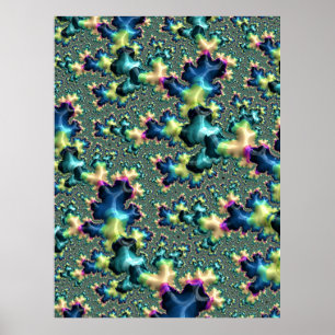 Funky Fractal Poster