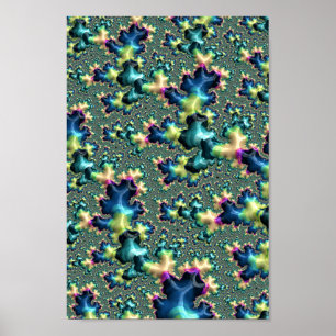 Funky Fractal Poster
