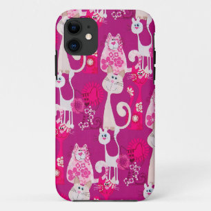Funky Fun Cool Cats iPhone 5 11 Case