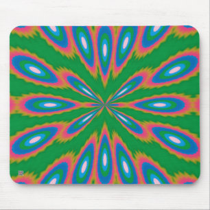 Funky Garden Mouse Mat