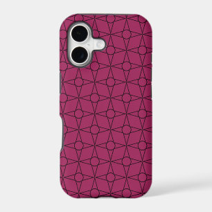 Funky Geometric BT iPhone 5 Case, Pink