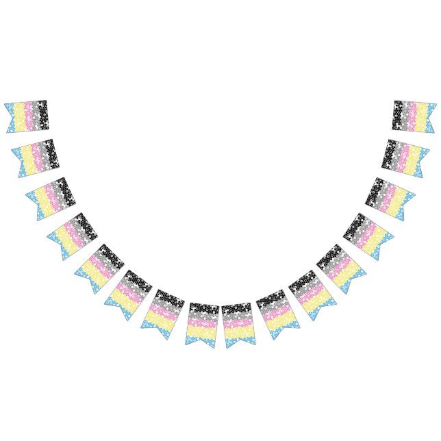 Funky Geometric Mod Abstract Polygender Pride Flag (All)