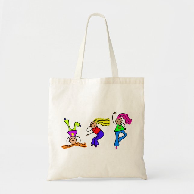 Funky Girls Tote Bag (Front)