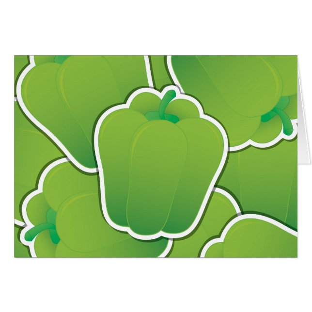 Funky green pepper (Front Horizontal)