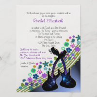Funky Guitar Music Bat Mitzvah