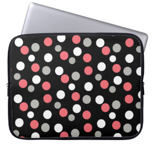 Funky Happy Balls Geometry Laptop Sleeve