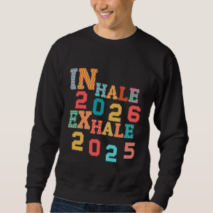 Funky happy new year sweatshirt