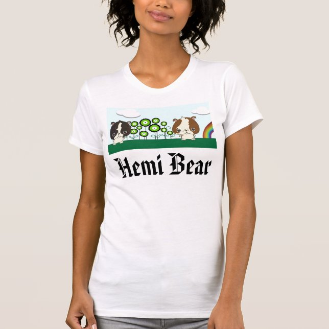 Funky Hemi Bear ladies Tank from Hagorama Studios (Front)
