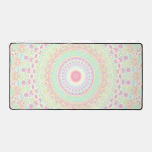Funky Hippie Mandala  Desk Mat