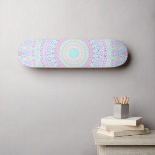 Funky Hippie Mandala Skateboard