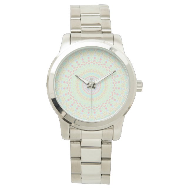 Funky Hippie Mandala  Watch (Front)