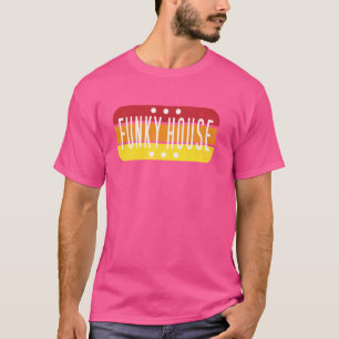 Funky House Music Shirt - Vintage Rave Retro Festi