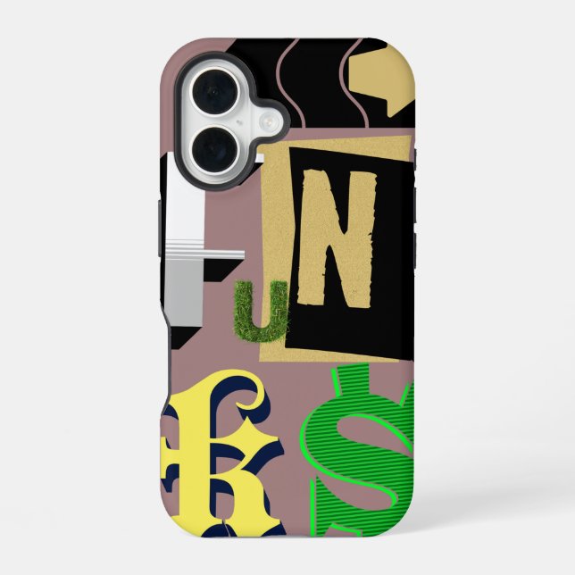 Funky iPhone 16 Case (Back)