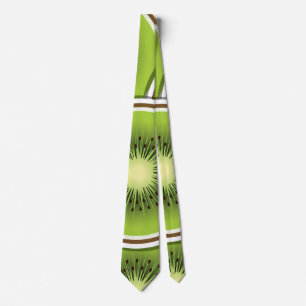 Funky kiwi fruit tie