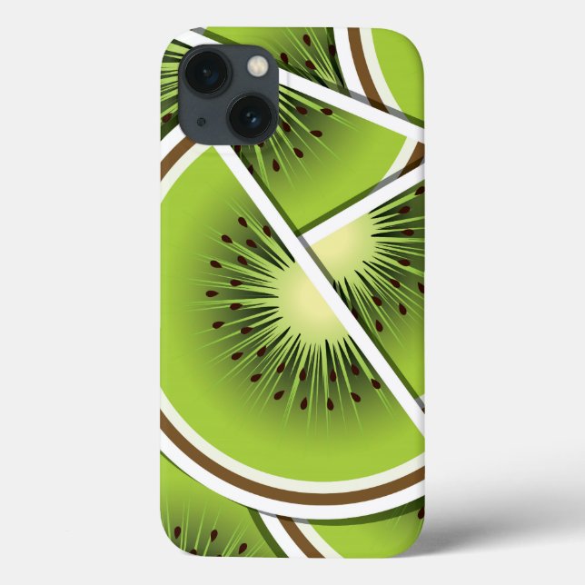 Funky kiwi fruit wedges Case-Mate iPhone case (Back)