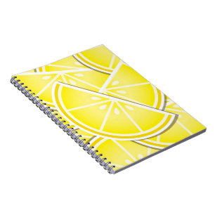Funky lemon wedges! notebook