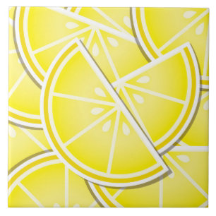 Funky lemon wedges! tile